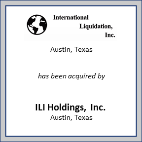 Tombstone for International Liquidation Inc