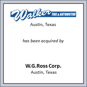 Tombstone for Walker Tire & Automotive